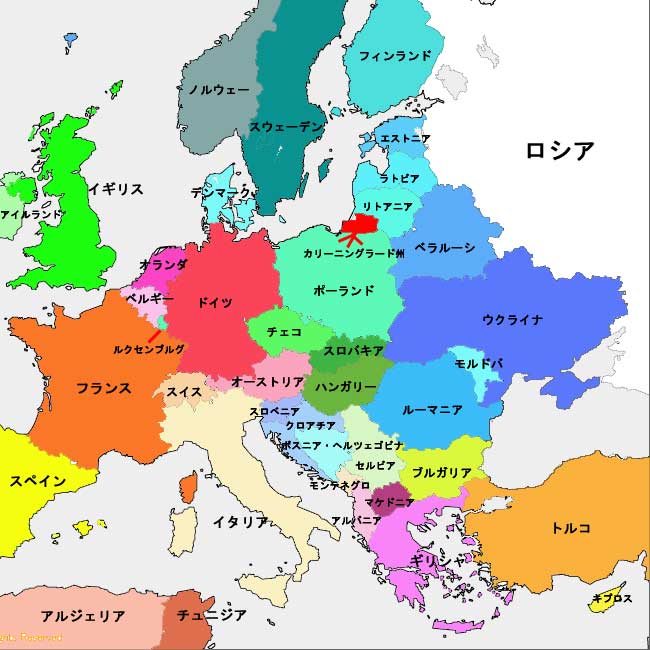 コレクション わかりやすい ヨーロッパ 首都 地図 シモネタ